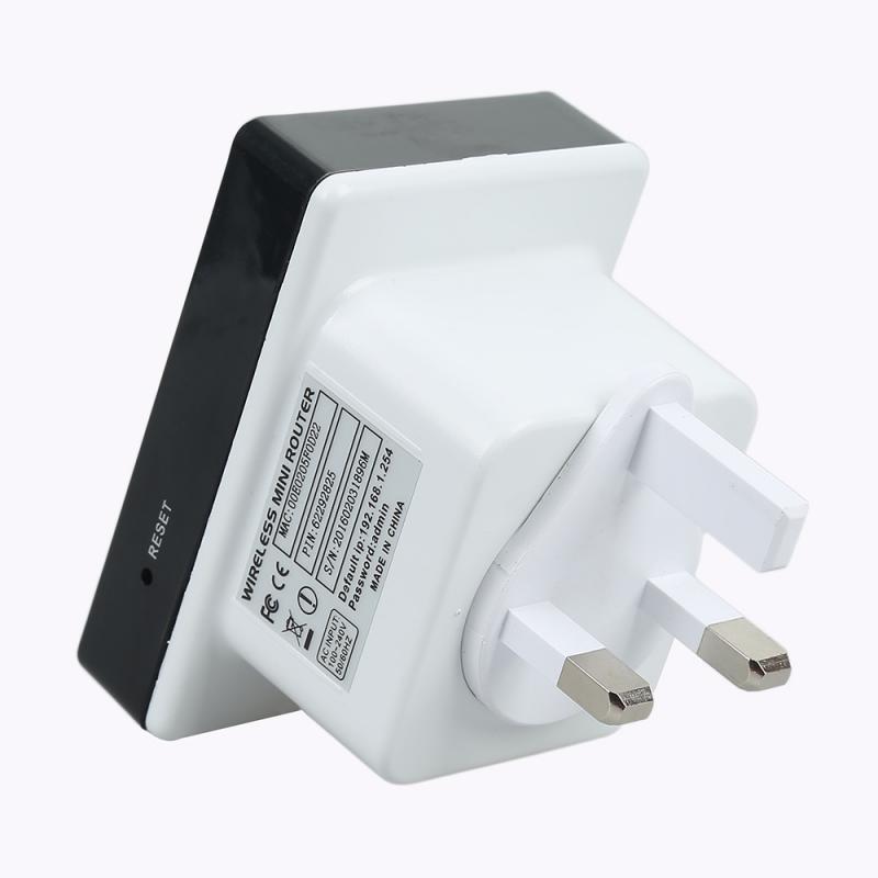 Repetidor Wifi de 300M amplificador de señal de red inalámbrica repetidor inalámbrico de puerto de red Dual