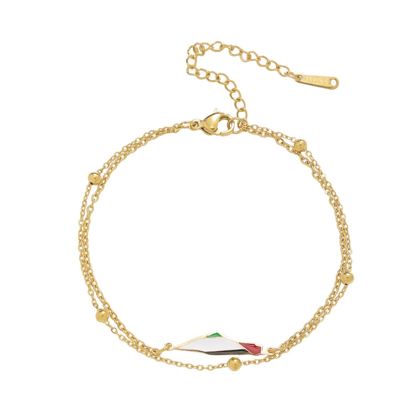 Double Layer Bead Necklace Ladies Bracelet