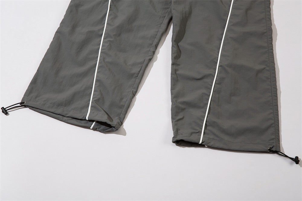 Fashion Men's Street Leg Drawstring Trousers