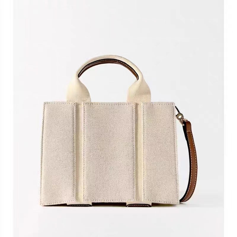 High-quality Canvas Stitching Portable Shoulder Messenger Bag