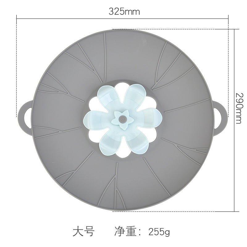 Gadget de cuisine en Silicone anti-déversement, couvercle d'ustensiles, outils de cuisine, outils de cuisson de Type fleur