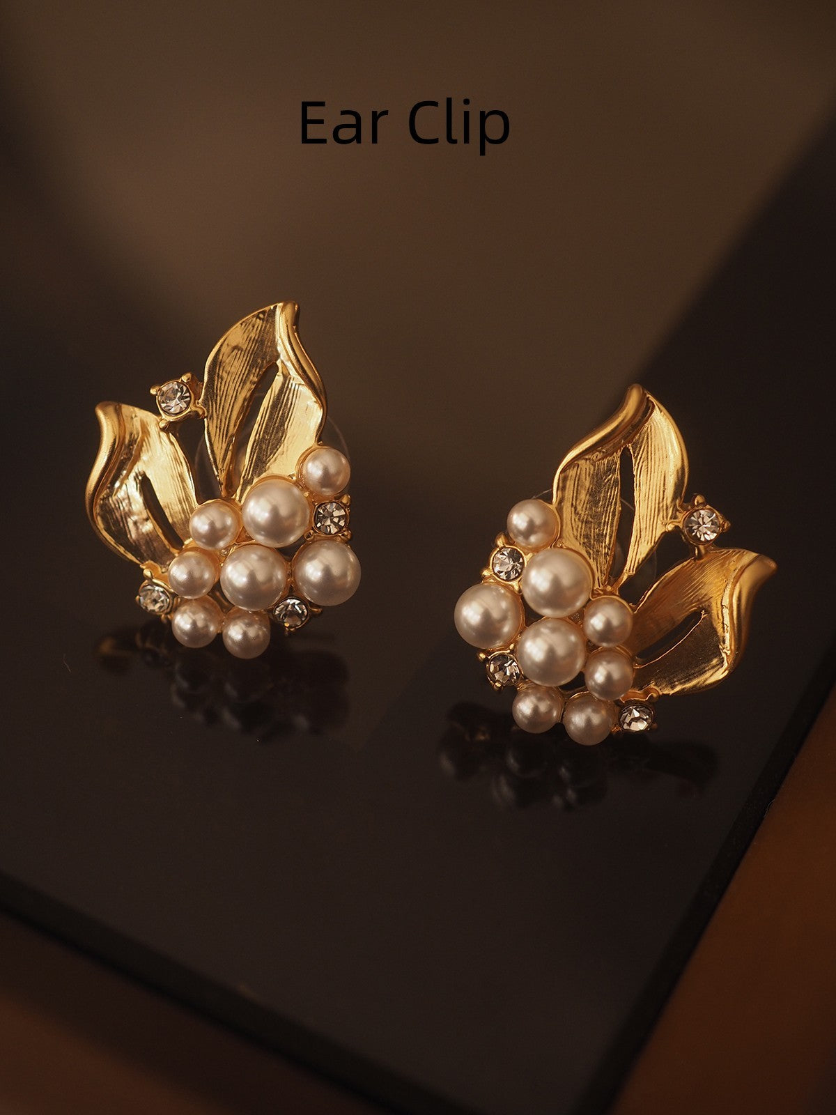 Non-pierced Retro Osmanthus Fragrans Middle-ancient Ear Studs
