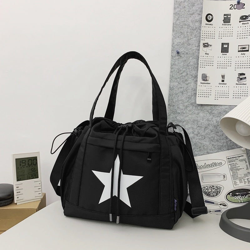 Sac en toile Sac à bandoulière japonais tout assorti