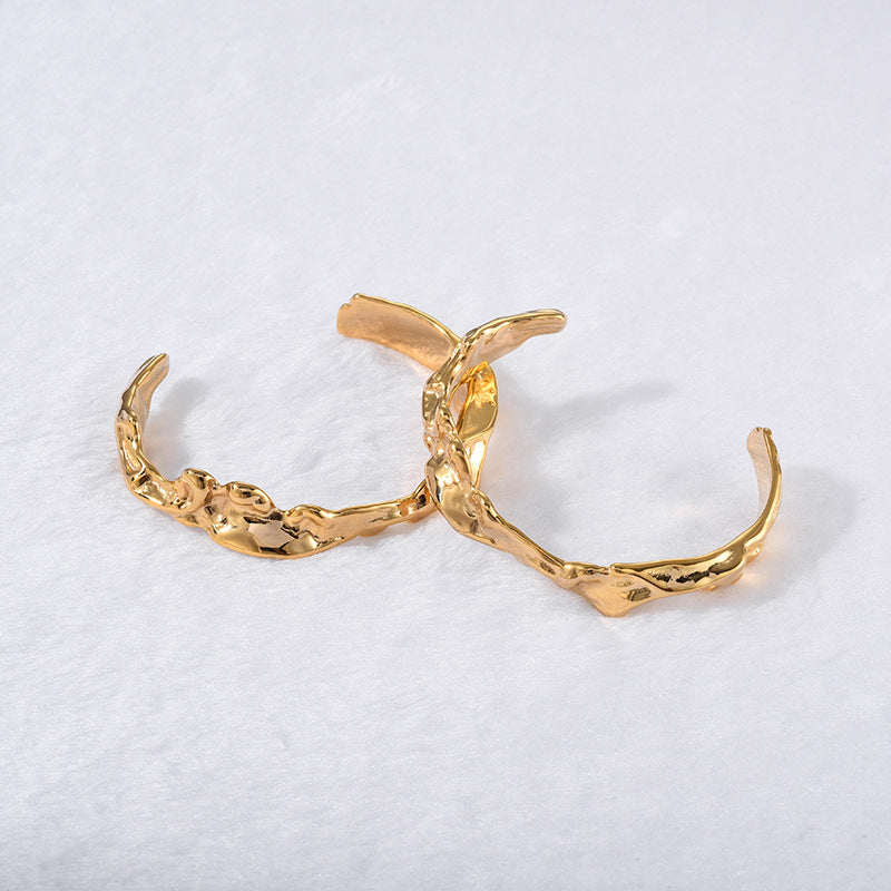 European And American Retro Bracelet Burning Lava Irregular Bracelet