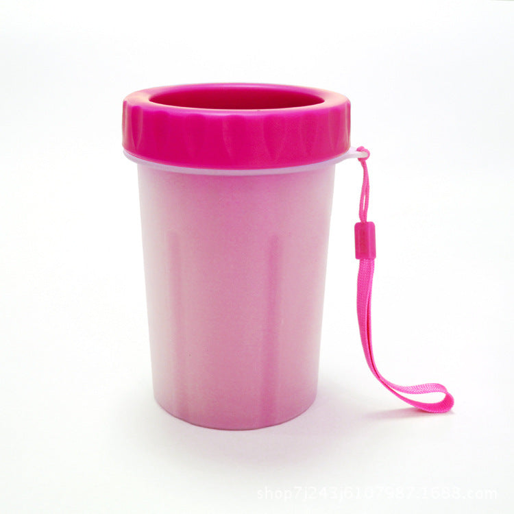 LIMPIADOR DE PATAS CON BOCA DE BOTELLA PLANA