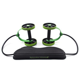 Revoflex Xtreme Rally – équipement de Fitness pliable à Tension, corde de traction multifonction, entraînement musculaire, équipement de Fitness à roues