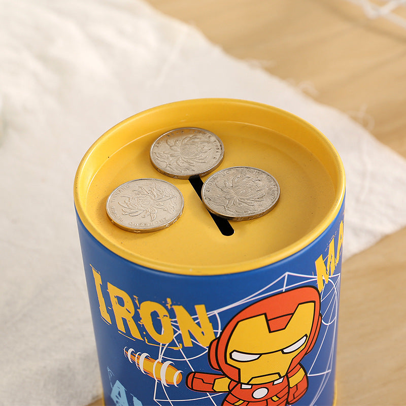 British style creative metal piggy bank