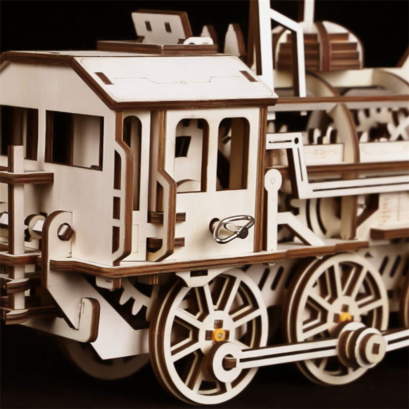 Rompecabezas de trenes 3D