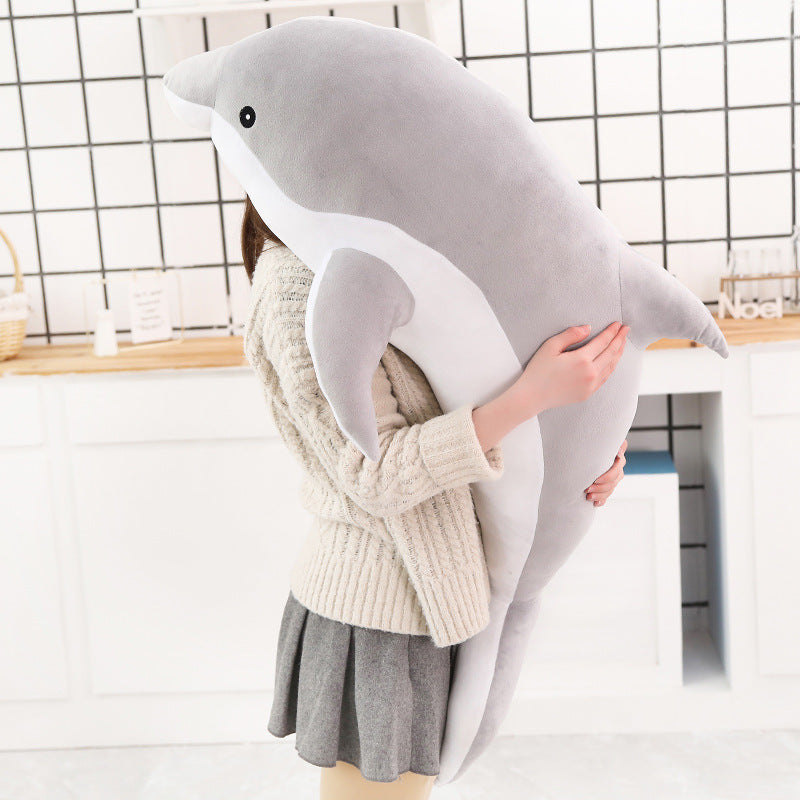 Jeu en peluche dauphin