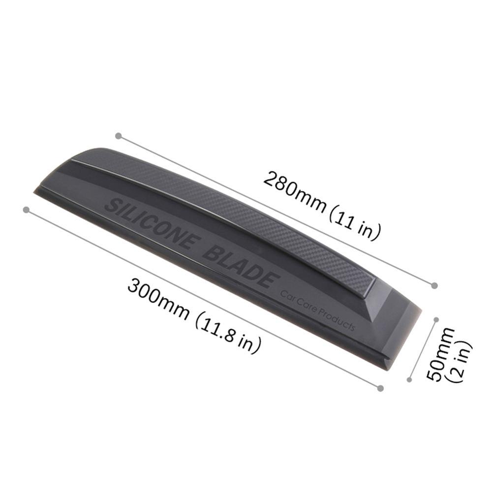 One-piece car wash silicone wiper