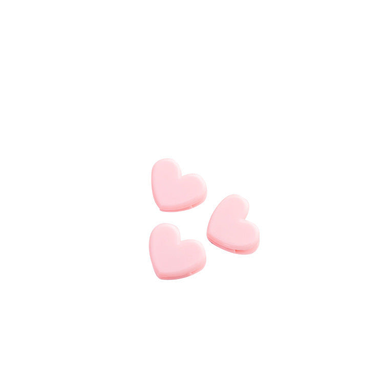 Foto de decoración de clip de amor de corazón de niña japonesa