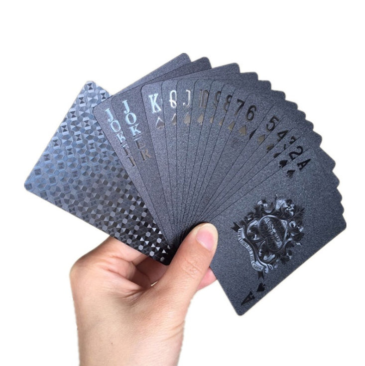 1 Set Golden Playing Cards Deck gold foil poker set Magic ca