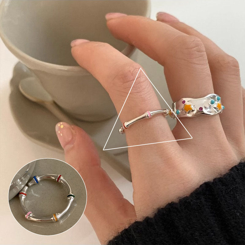 Retro With Opening Ring