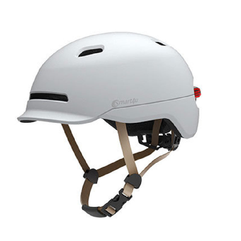 Casco inteligente con aviso fotosensible automático