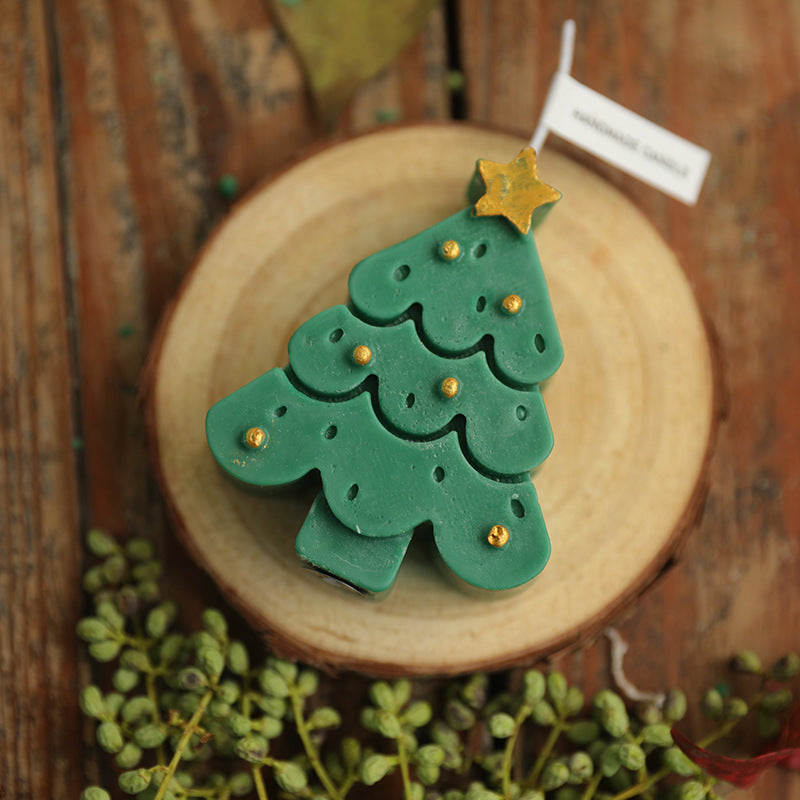 Moules en Silicone pour arbre de noël, pour bricolage, décoration d'ambiance créative, bougies parfumées faites à la main