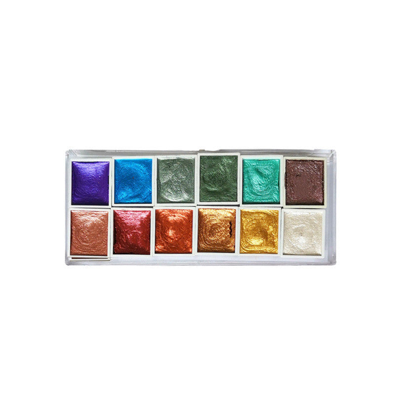 Costume de pigment pour sous-paquet d'aquarelle solide