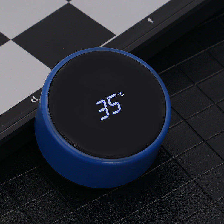 Botella de agua inteligente de 500ML, frascos de vacío de acero inoxidable, pantalla inteligente de temperatura, tazón taza de café