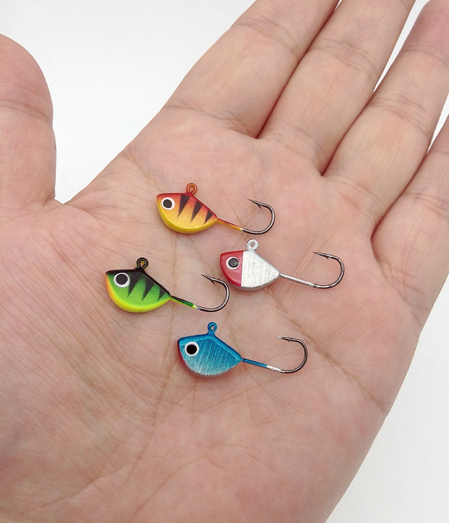 Muchas variedades de anzuelos para pesca en hielo, juego de 26/juego de minianzuelos de plomo en invierno