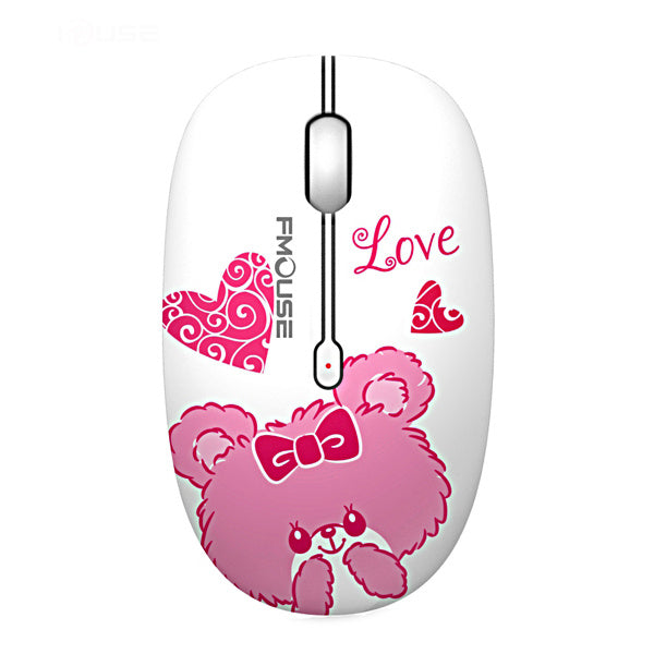 FMOUSE souris Mini souris sans fil 1600DPI ordinateur portable souris sans fil ergonomique souris sans fil silencieuse pour un usage domestique