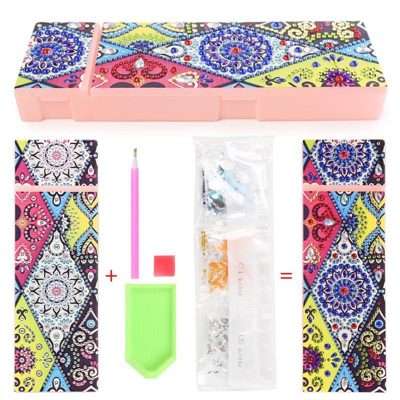 Personalized Creative Diamond Drawing Pencil Case