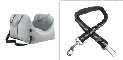 Siège de transport de voiture pour chien, panier étanche, Portable, sécurité de voyage, sacs suspendus en maille, lits et canapés respirants