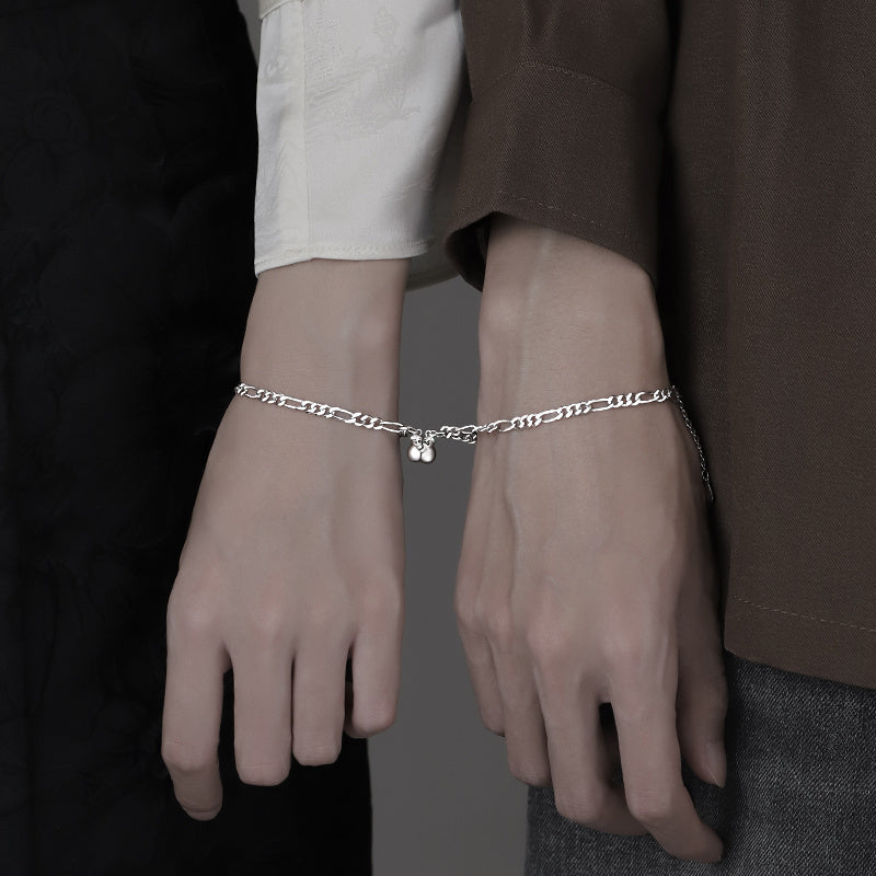 Bracelet magnétique à la mode pour une paire d'amoureux