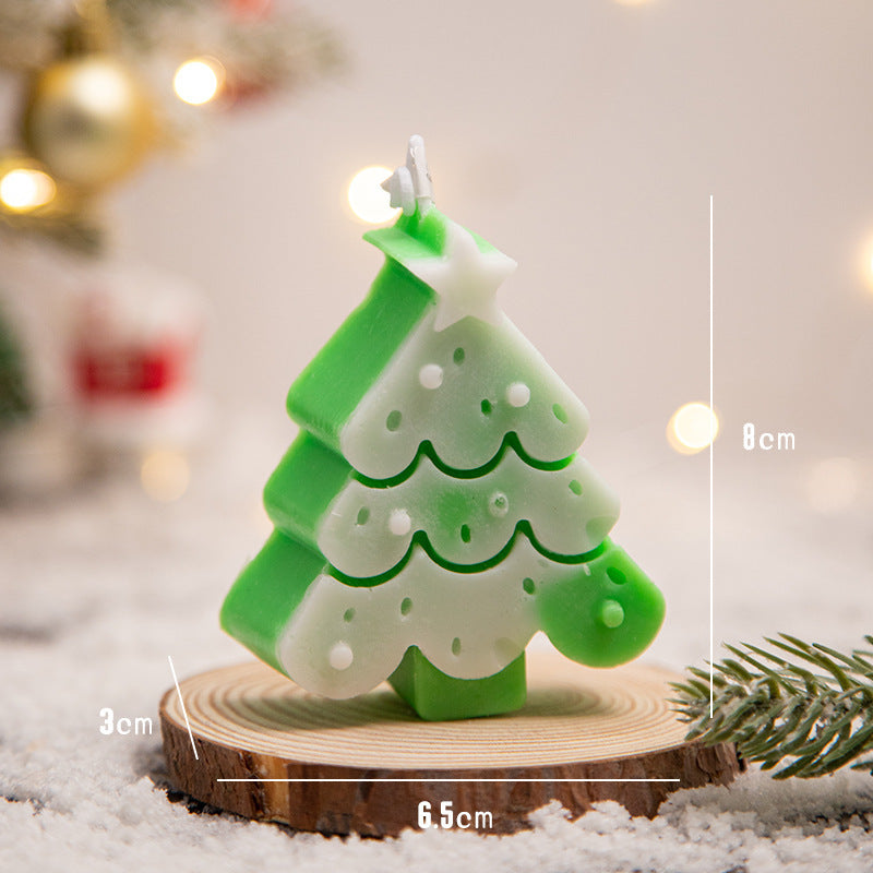 Moules en Silicone pour arbre de noël, pour bricolage, décoration d'ambiance créative, bougies parfumées faites à la main