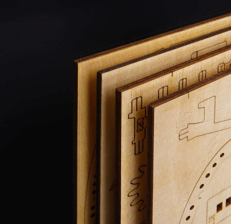 Rompecabezas de trenes 3D