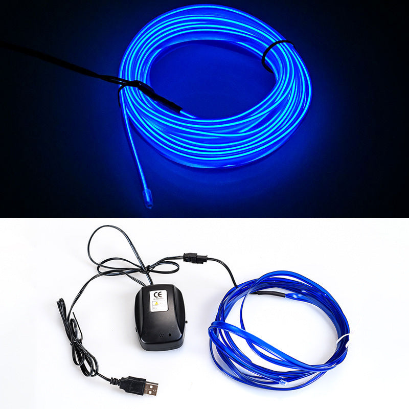 USB Voice-activated Pickup Ambient Light EL Luminous Line
