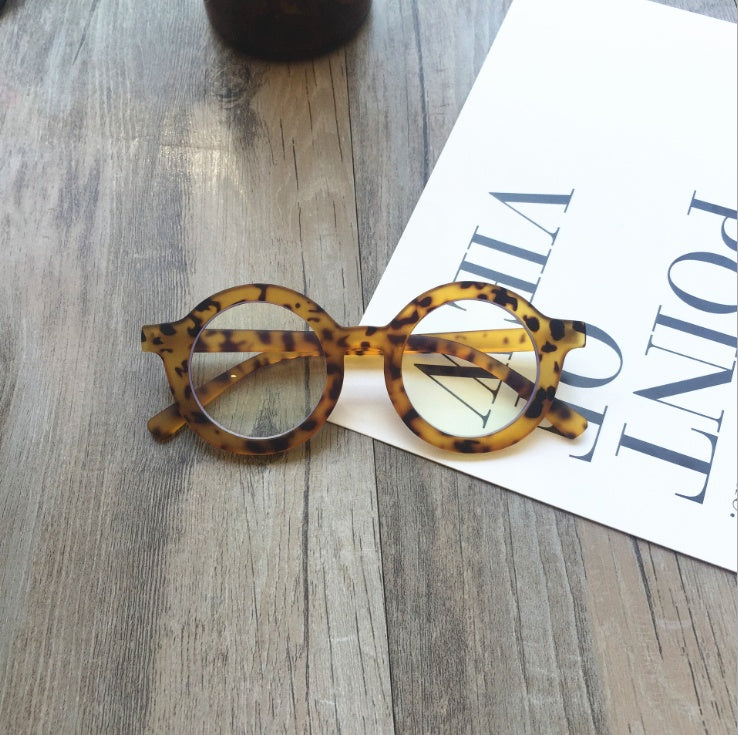 Gafas retro con montura redonda