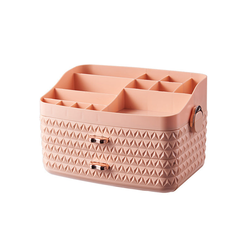 Boîte de rangement de bureau pour cosmétiques, anti-poussière