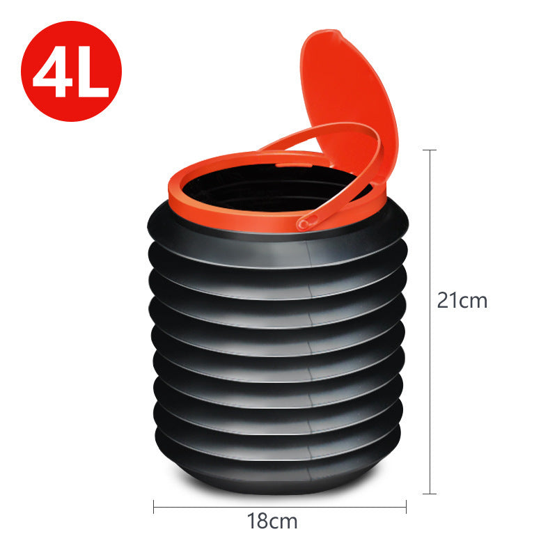 Vehicle-Mounted Retractable Fishing Car Washing Bucket