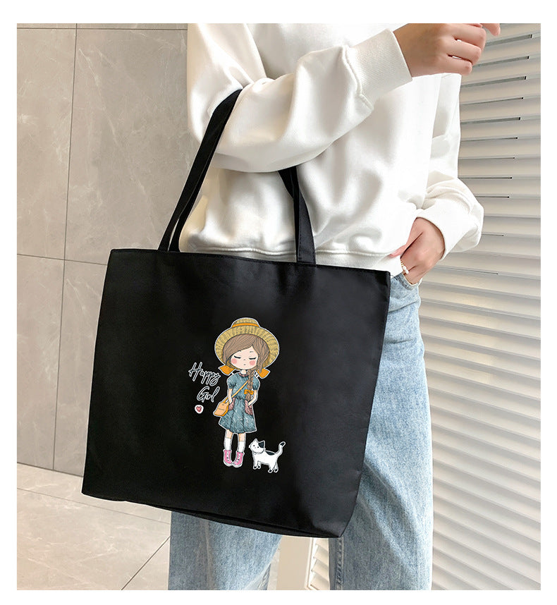Sac en toile de grande capacité pour femmes