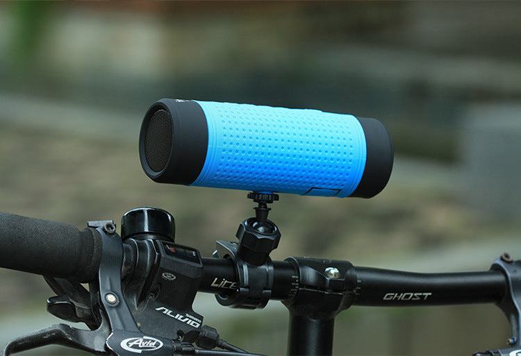 Mini bicicleta al aire libre Bluetooth altavoz tarjeta Radio linterna estéreo llamada con manos libres altavoz