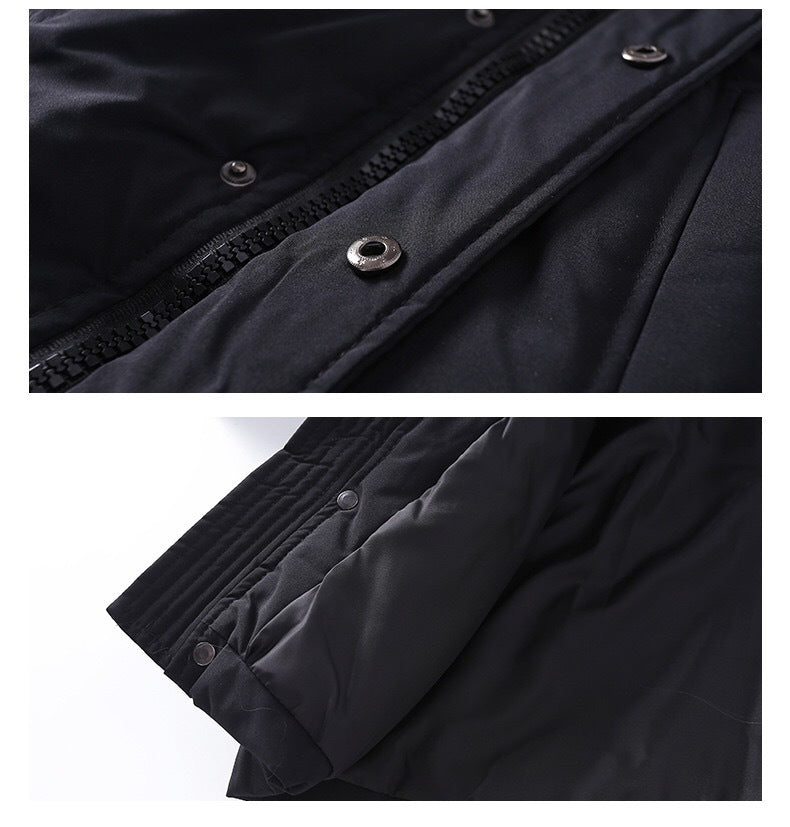 Vêtements rembourrés de coton pour garçons Nouveaux vêtements d'hiver Vêtements rembourrés de coton mi-longs pour enfants moyens et grands Veste ouatée en coton pour enfants Manteau coréen d'épaisseur d'hiver