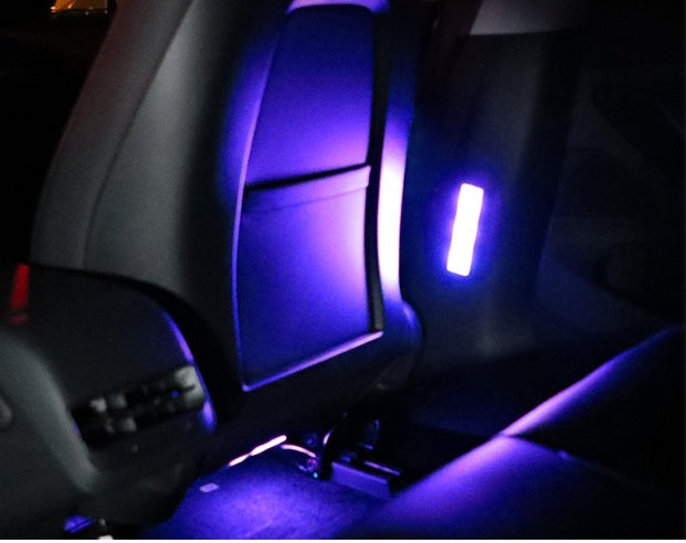 Car Atmosphere Wireless Atmosphere Light Car Colorful Gradient Foot Decoration Light