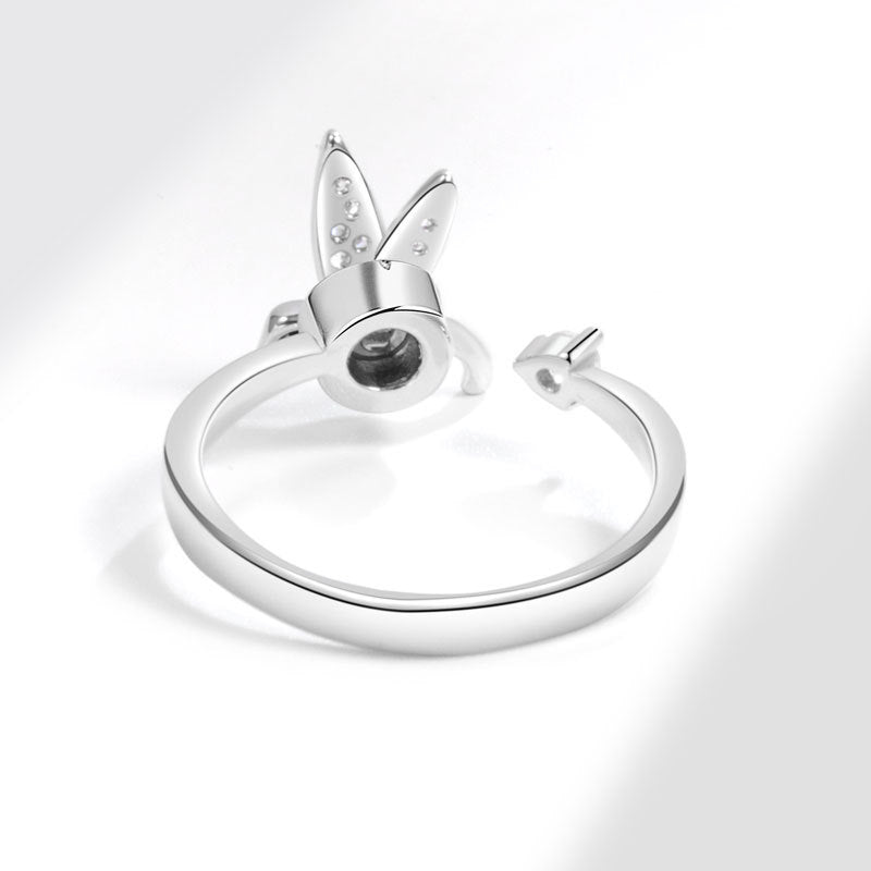 Bague tournante mode colibri pour femmes