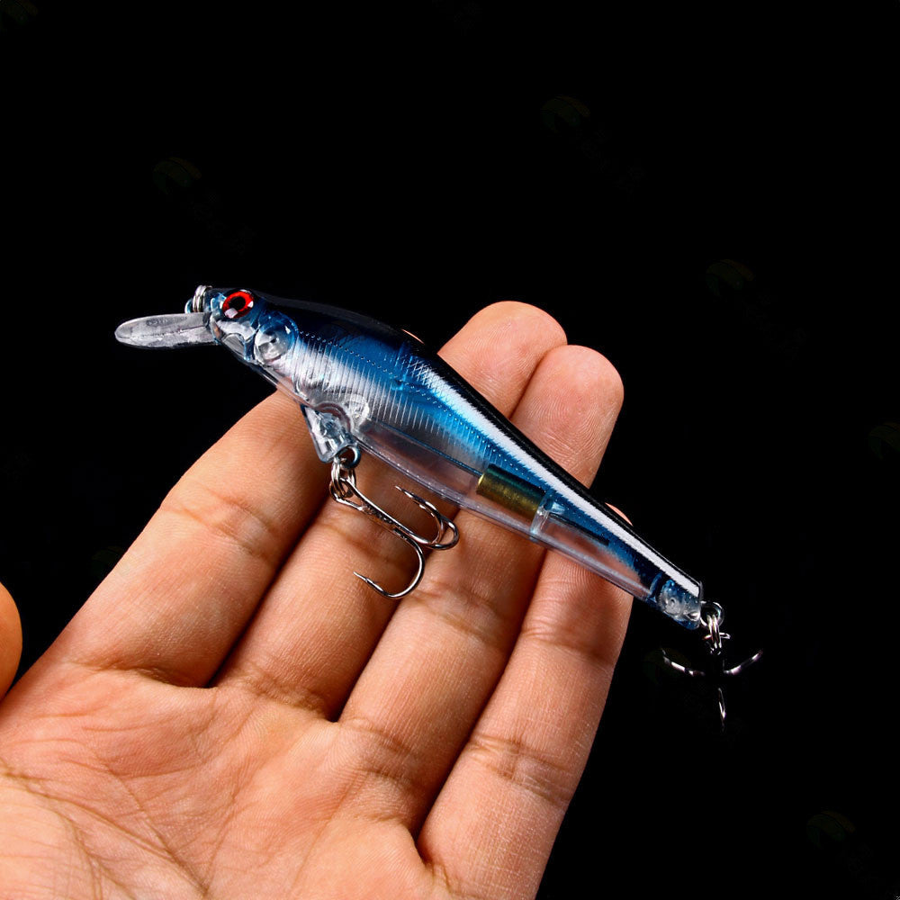 cebo plástico determinado del equipo de pesca portátil del traje 43-piece