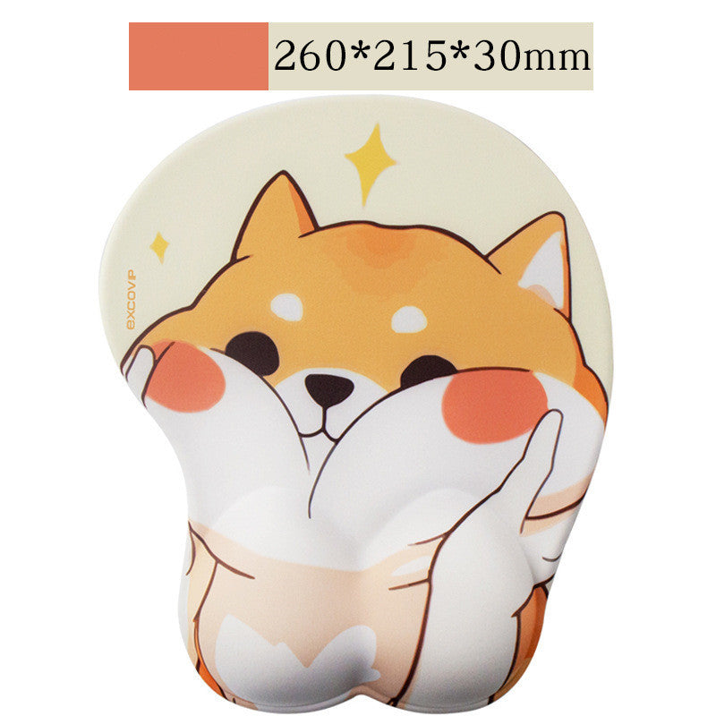 Gaming Anime Cute Da Silicone Muñequera Muñequera Soporte