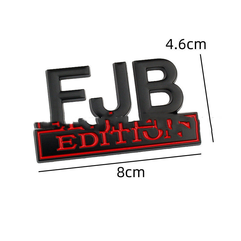 New Hot Sale Car FJB Modified Standard Badge