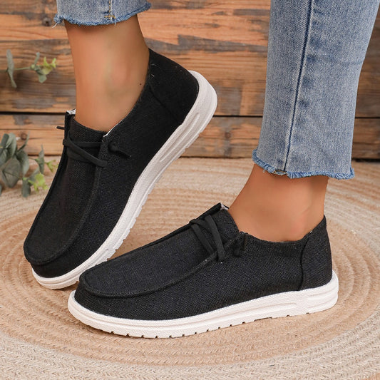 Chaussures en toile confortables et décontractées pour femmes