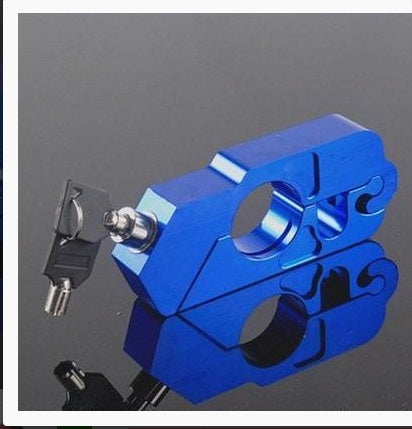 Bloqueo del manillar de la motocicleta