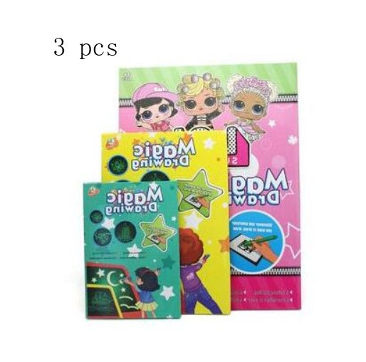 Tablero fluorescente 3D