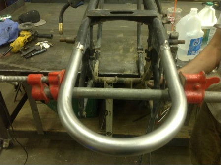 Tubo en forma de U de ala trasera modificada para motocicleta