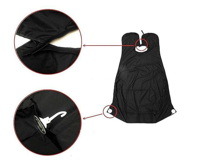 Tablier de rasage Tissu de protection pour façonner la barbe