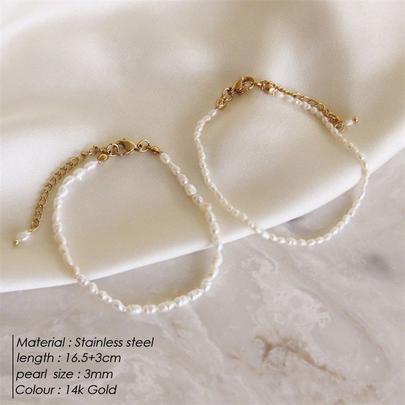 Women's Antique Pearl Bracelet