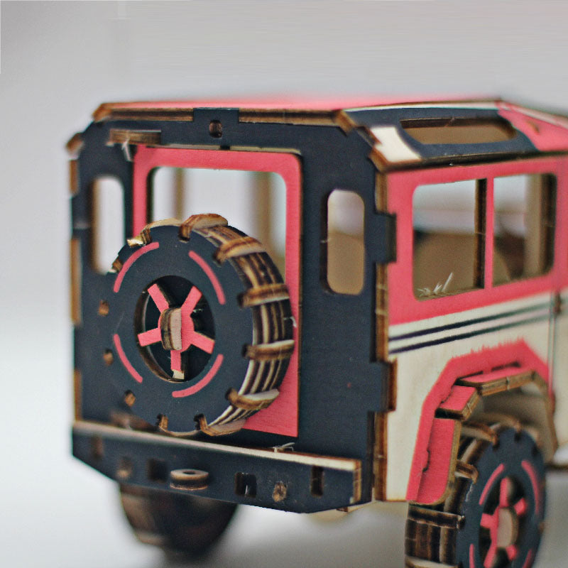 Rompecabezas tridimensional 3D rompecabezas de madera hecho a mano