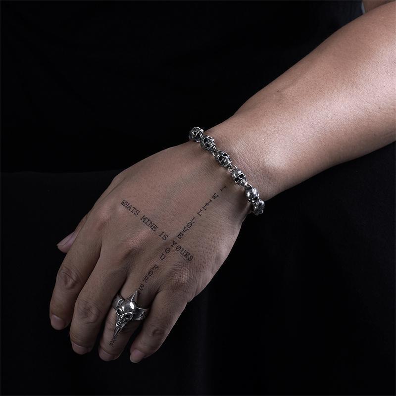 American Garber Style Handmade Motorcycle Bracelet Trendy Men And Women