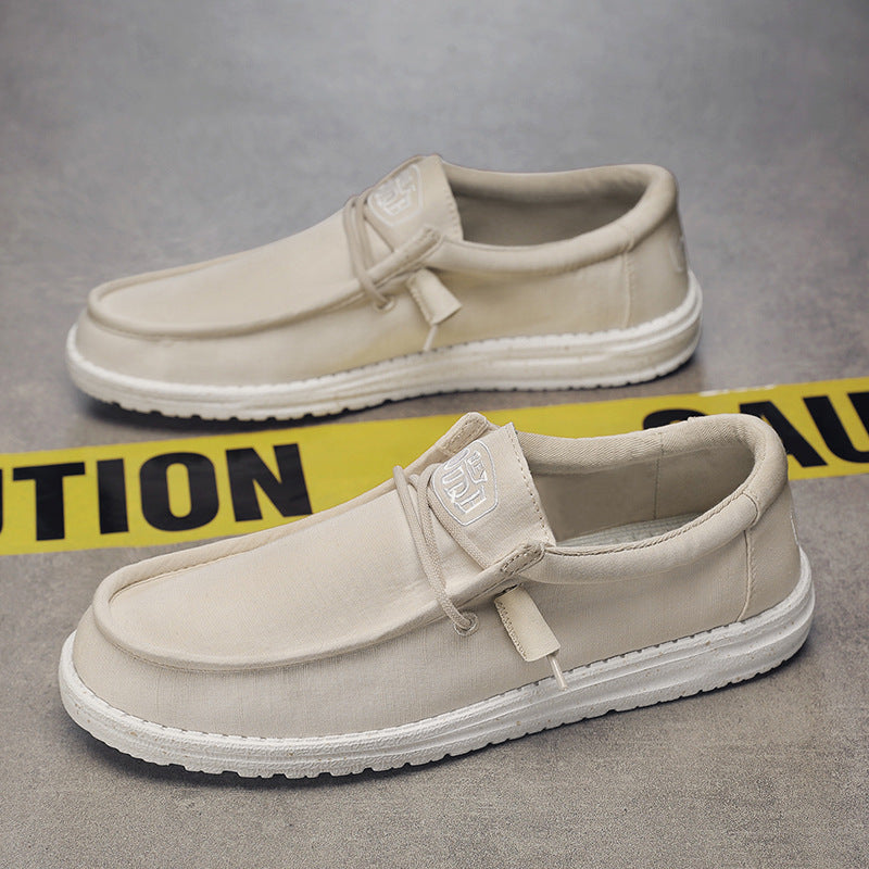 Chaussures en toile pour hommes Chaussures de sport respirantes et décontractées