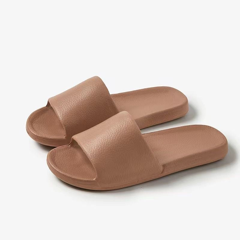 Pantoufles antidérapantes à semelle souple d'intérieur minimaliste pour la maison